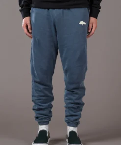 Just Another Fisherman Apparel SNAPPER STAMP TRACKPANT - OVERDYED MIDNIGHT NAVY