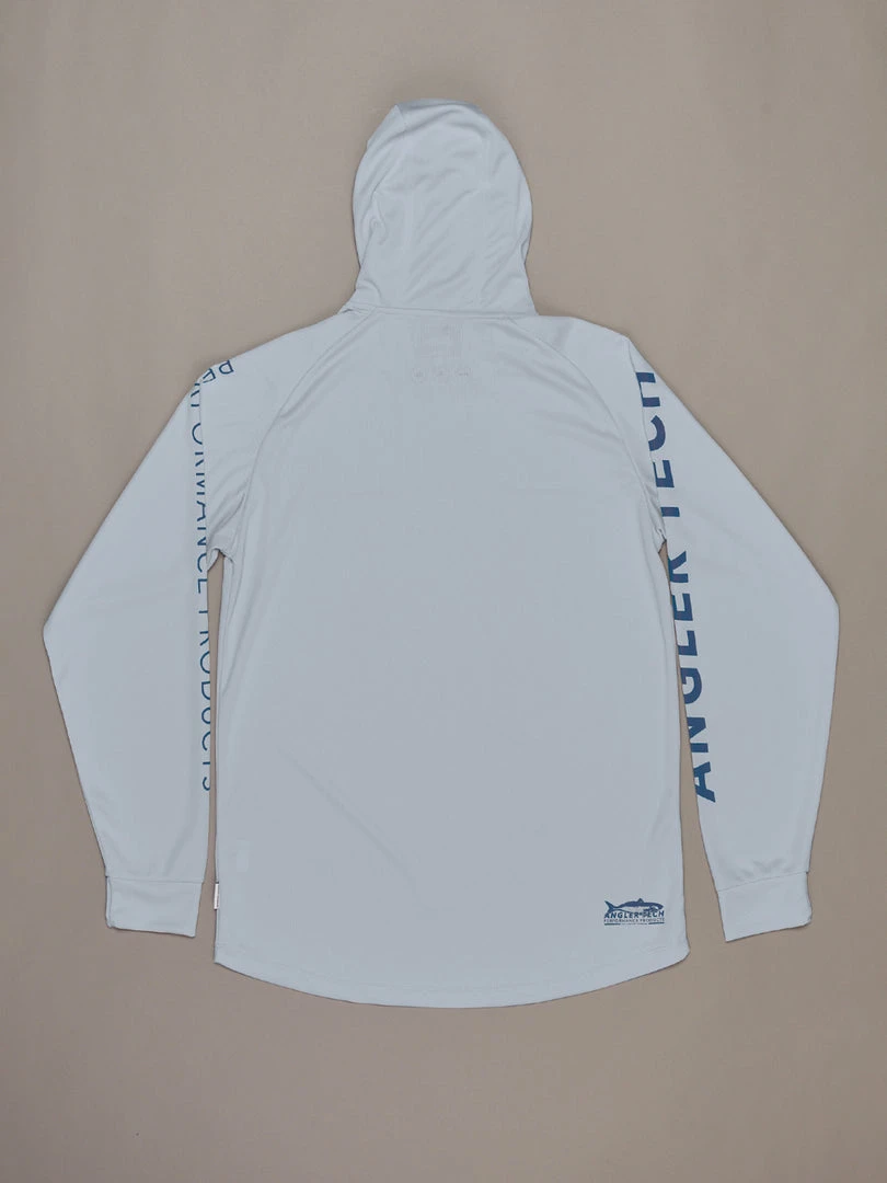 Just Another Fisherman TECH ANGLER HOOD - PEARL/BLUE 7 Just Another Fisherman TECH ANGLER HOOD - PEARL/BLUE
