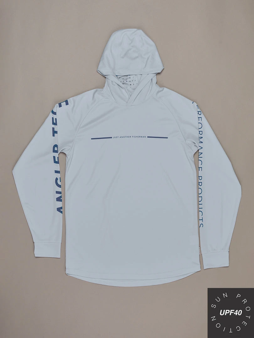 Just Another Fisherman TECH ANGLER HOOD - PEARL/BLUE 3 Just Another Fisherman TECH ANGLER HOOD - PEARL/BLUE
