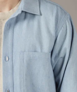 Just Another Fisherman TRANSOM OVER SHIRT - BLUE DENIM Apparel 14 Just Another Fisherman TRANSOM OVER SHIRT - BLUE DENIM Apparel