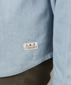 Just Another Fisherman TRANSOM OVER SHIRT - BLUE DENIM Apparel 16 Just Another Fisherman TRANSOM OVER SHIRT - BLUE DENIM Apparel