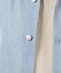 Just Another Fisherman TRANSOM OVER SHIRT - BLUE DENIM Apparel 17 Just Another Fisherman TRANSOM OVER SHIRT - BLUE DENIM Apparel