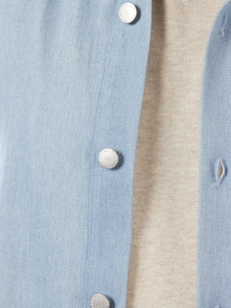 Just Another Fisherman TRANSOM OVER SHIRT - BLUE DENIM Apparel 10 Just Another Fisherman TRANSOM OVER SHIRT - BLUE DENIM Apparel