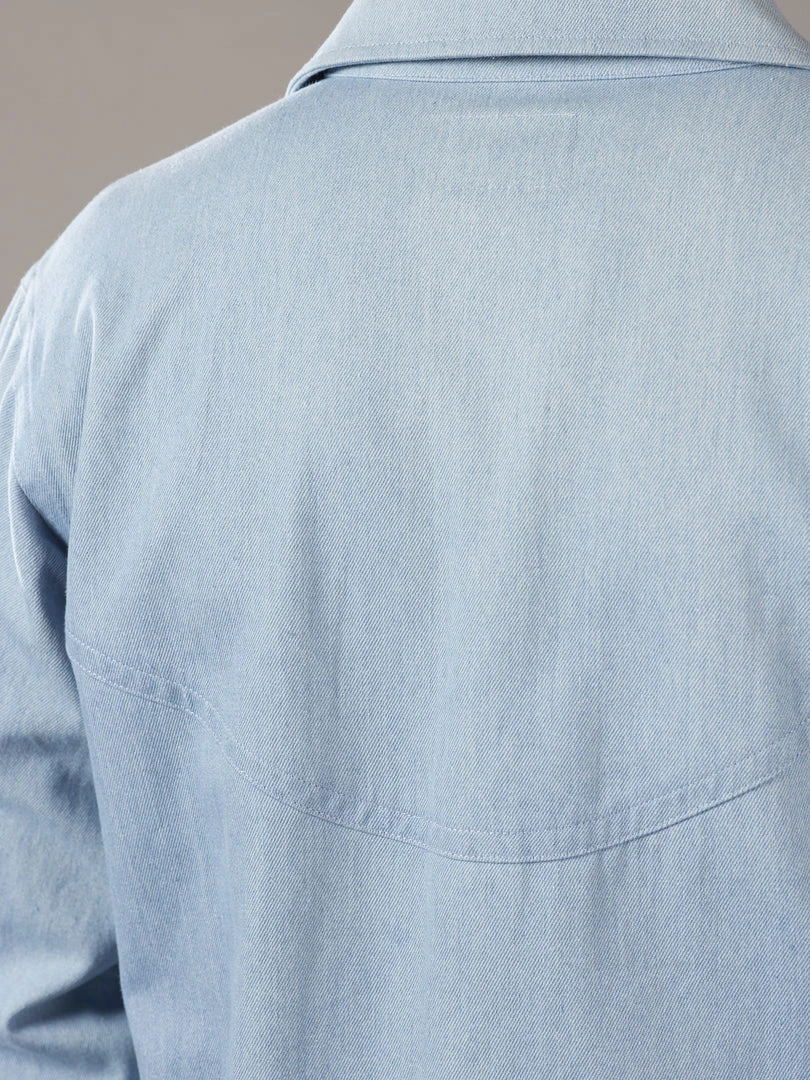 Just Another Fisherman TRANSOM OVER SHIRT - BLUE DENIM Apparel 8 Just Another Fisherman TRANSOM OVER SHIRT - BLUE DENIM Apparel