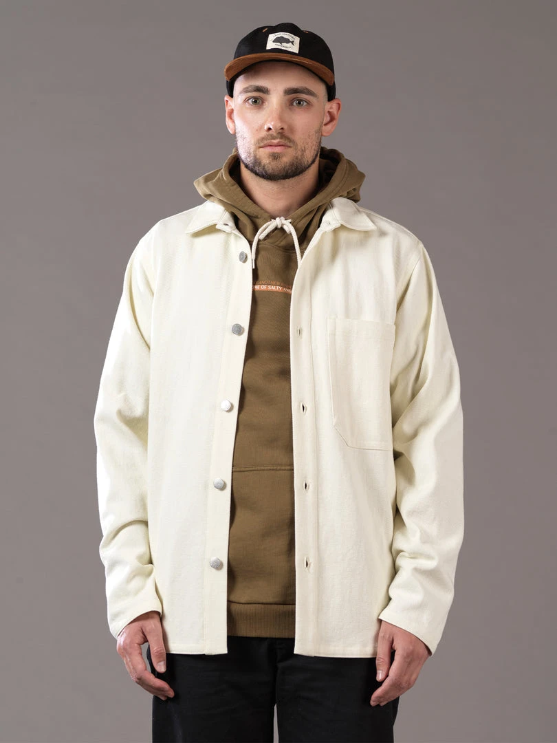 Just Another Fisherman TRANSOM OVER SHIRT - SAND 4 Just Another Fisherman TRANSOM OVER SHIRT - SAND