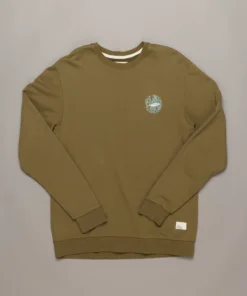 Just Another Fisherman TREV CREW - MILITARY OLIVE Apparel