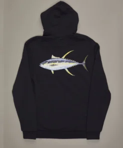 Just Another Fisherman Apparel TUNA HOOD - BLACK