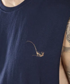 Just Another Fisherman WE TIGHT TANK - NAVY Apparel