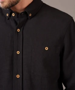 Just Another Fisherman ANCHORAGE SHIRT - BLACK Apparel