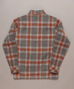Just Another Fisherman Apparel WOOL HAVEN JACKET - GREY/RUST