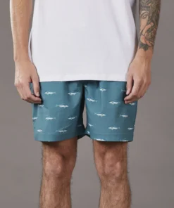 Just Another Fisherman Apparel YELLOWTAIL SHORTS - GREEN